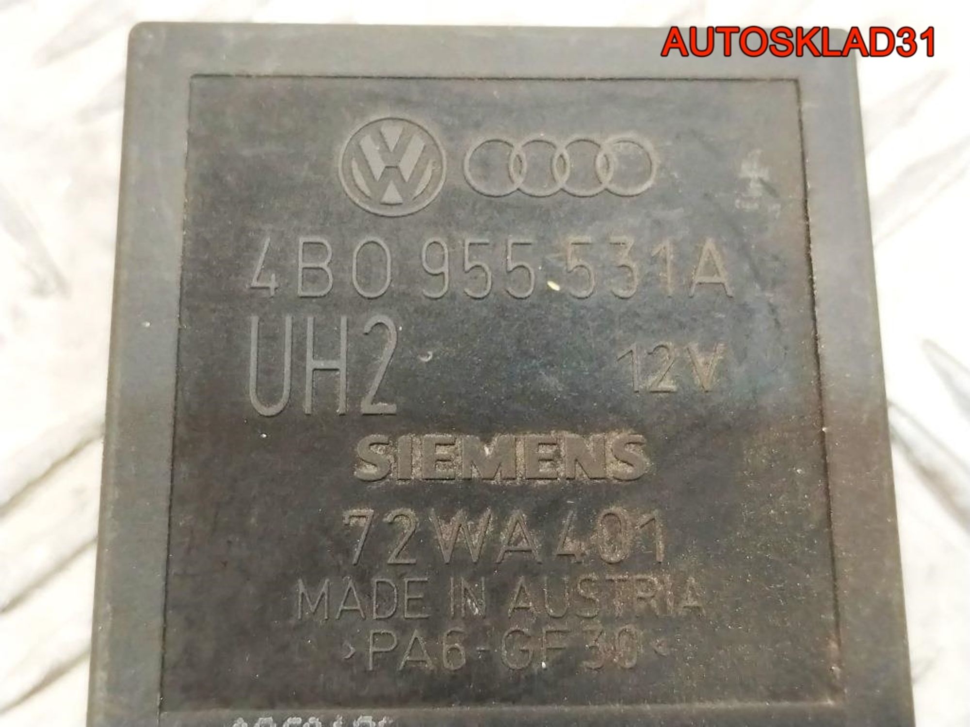 Реле стеклоочистителей VW Passat B5+ 4B0955531A, 1800 рублей, Дубовое