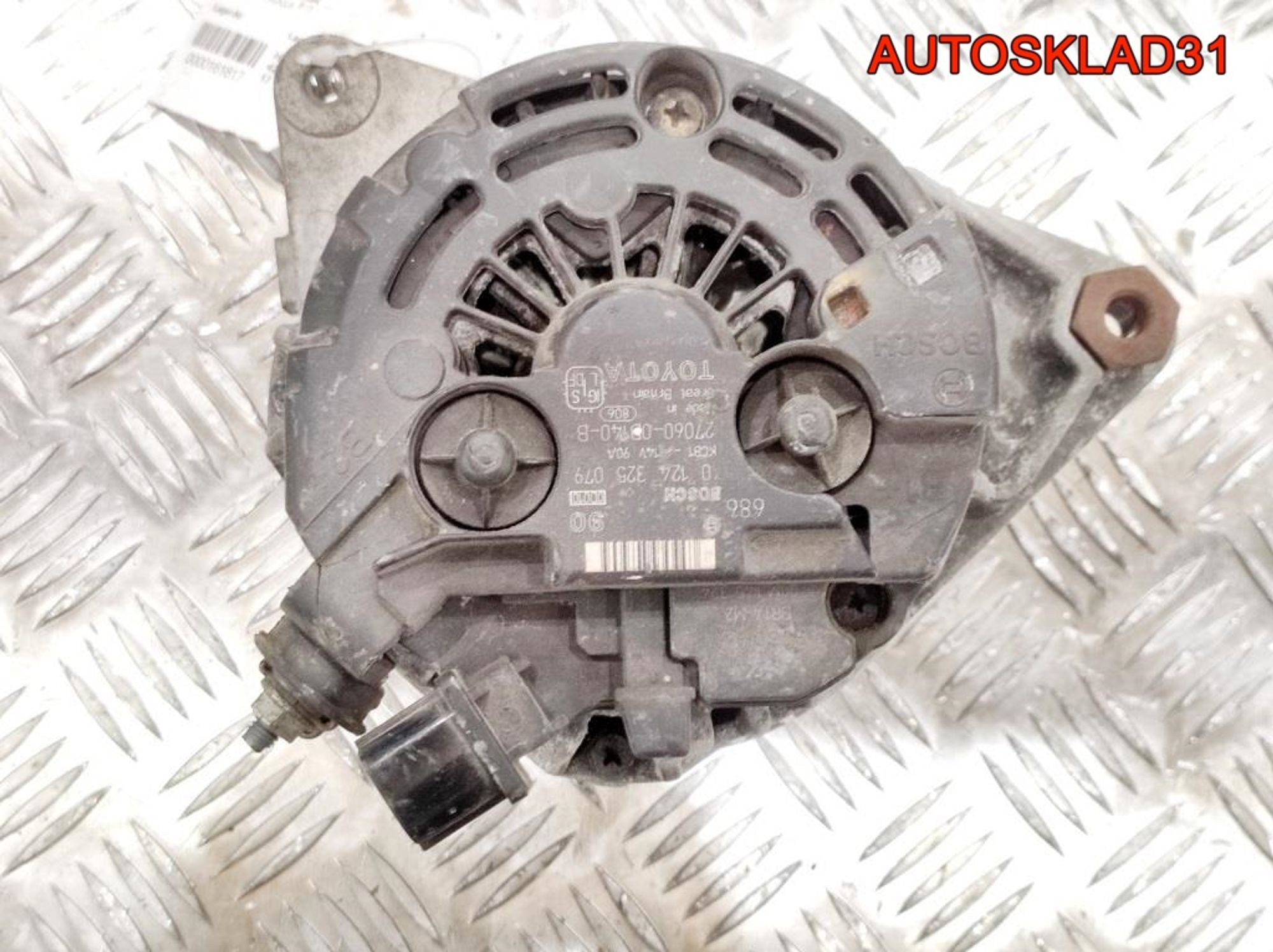 Генератор 90A Toyota Avensis 2 270600D140 (Р), 6500 рублей, Дубовое