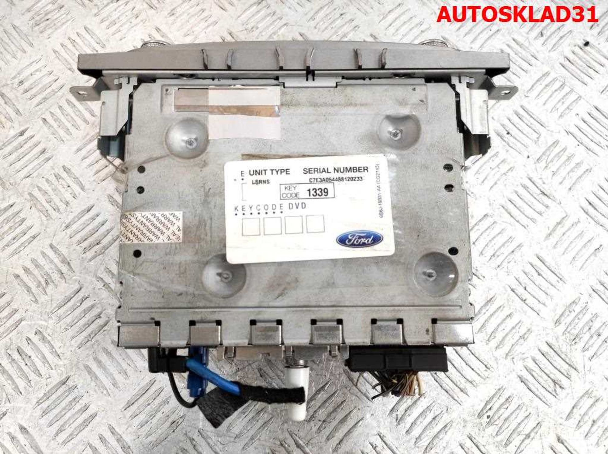 Магнитола с кодом Ford Focus 2 8M5T18K931GC Рестайлинг, 25000 рублей, Дубовое