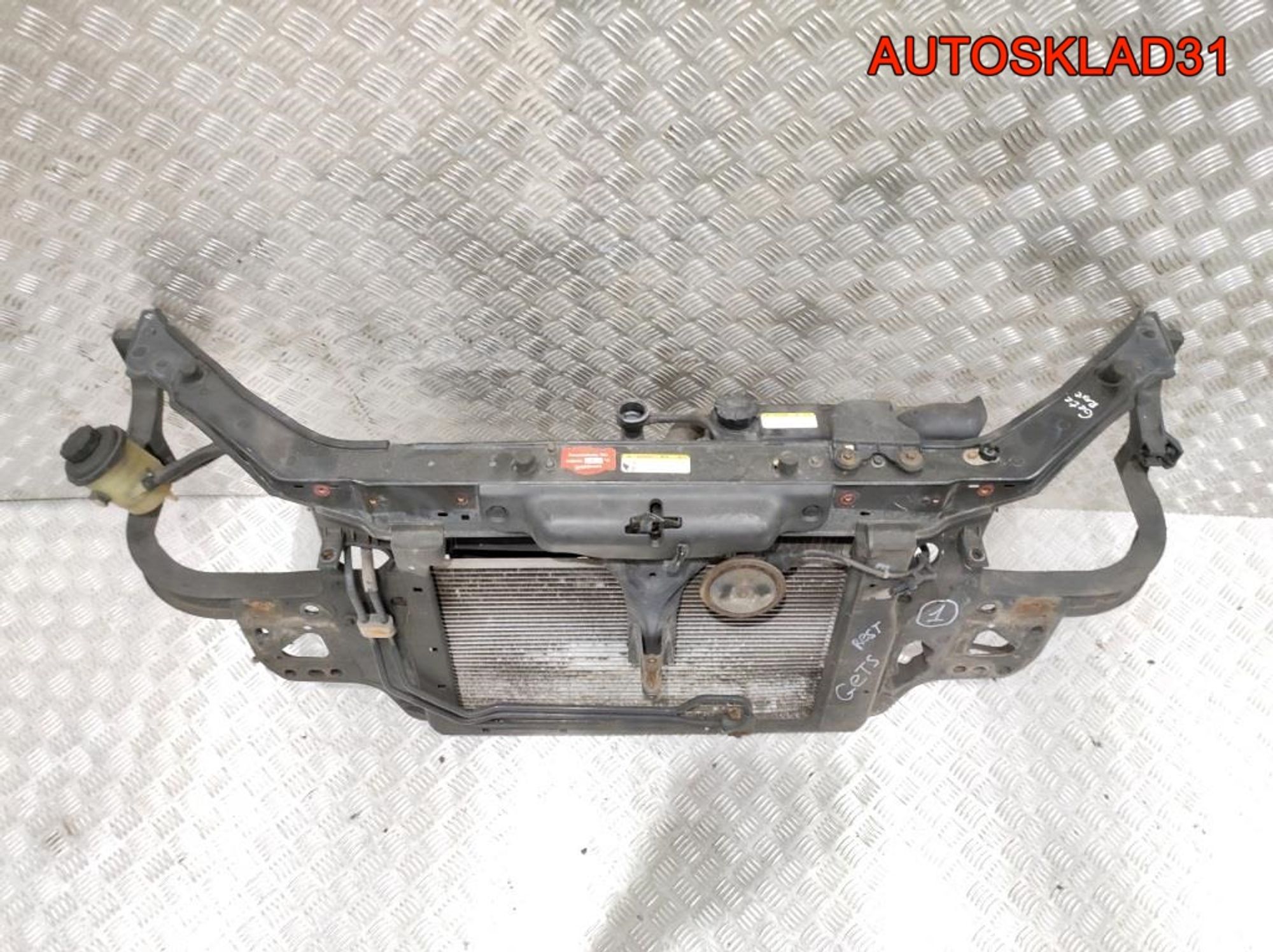 Панель передняя в сборе Hyundai Getz Рест 641011C500, 25000 рублей, Дубовое