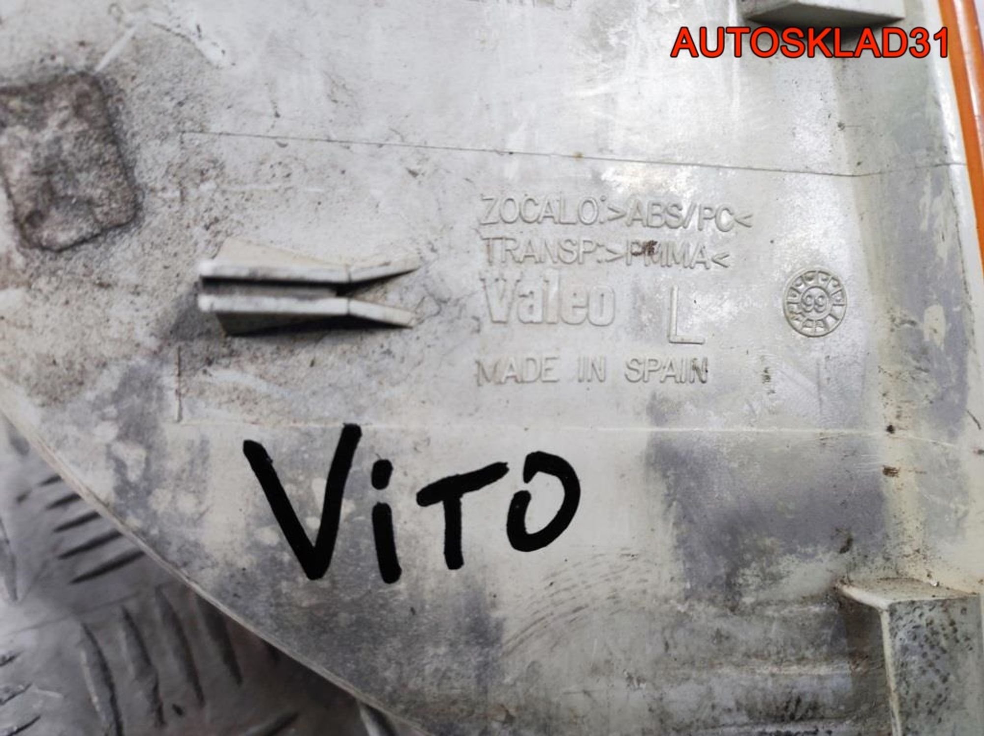 Указатель поворота левый Mercedes Benz Vito 638, 900 рублей, Дубовое