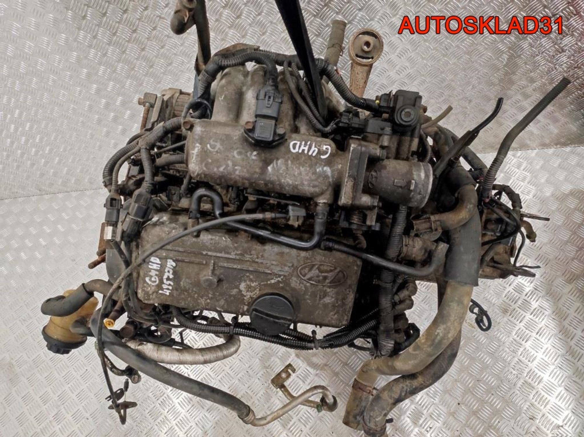 Двигатель G4HD Hyundai Getz 1.1 Бензин, 40500 рублей, Дубовое