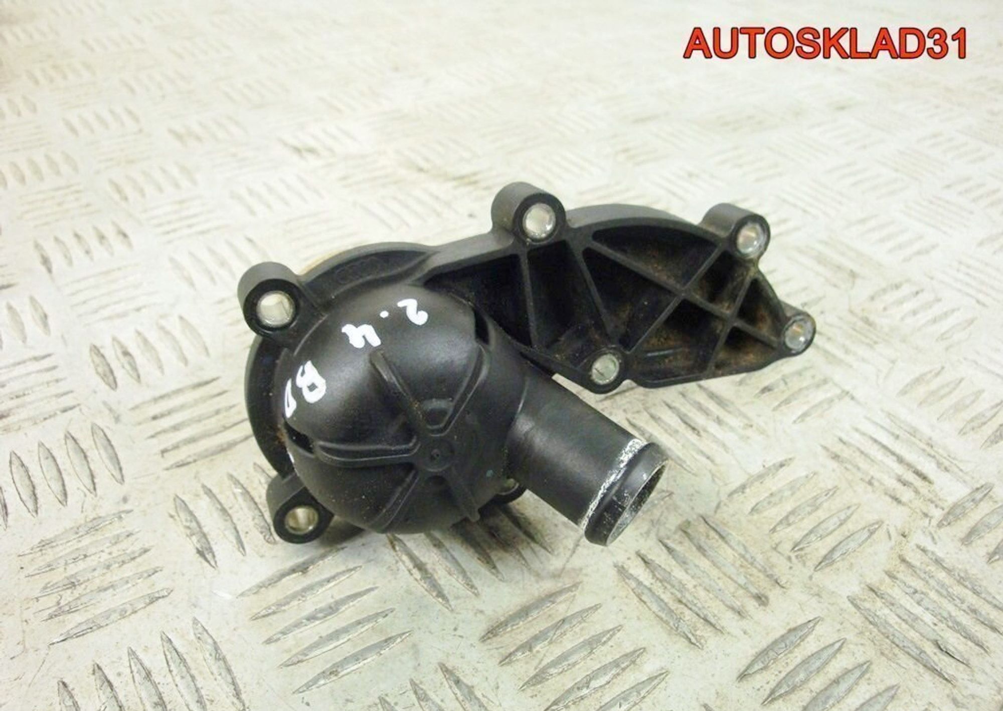 Корпус термостата Audi A6 C6 2,4 BDW Бензин 06E121111G, 1700 рублей, Дубовое