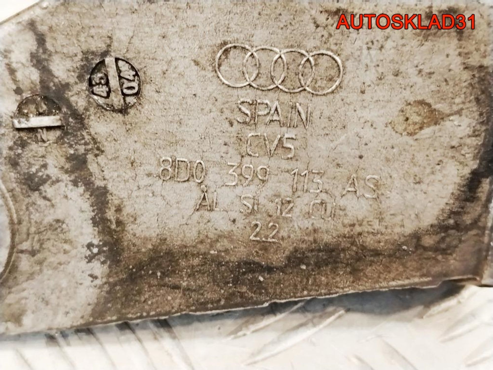 Кронштейн МКПП левый Audi A6 C5 2,5 Дизель 8D0399113AS, 2500 рублей, Дубовое