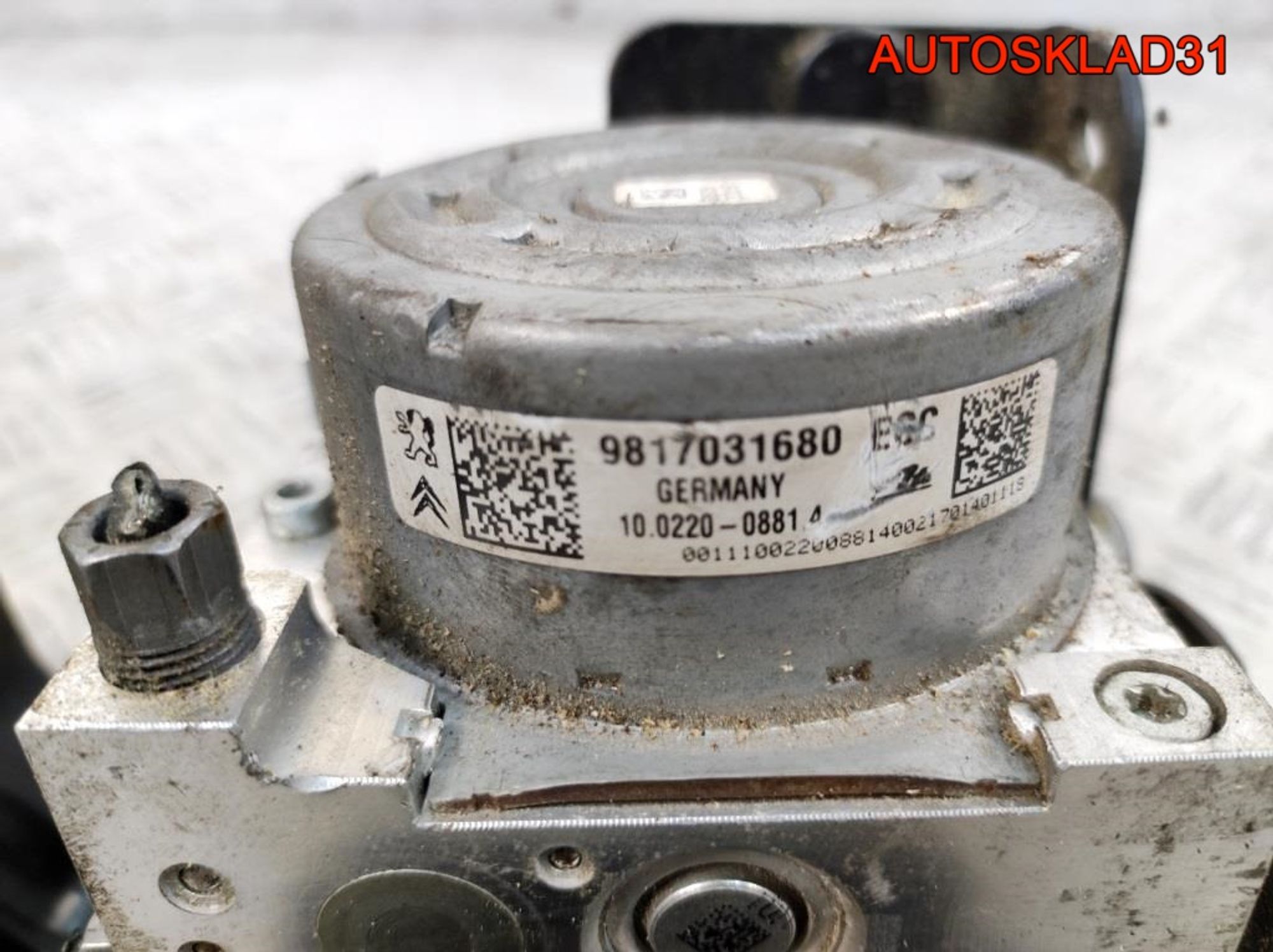 Блок управления ABS Peugeot 208 9817031680, 18000 рублей, Дубовое