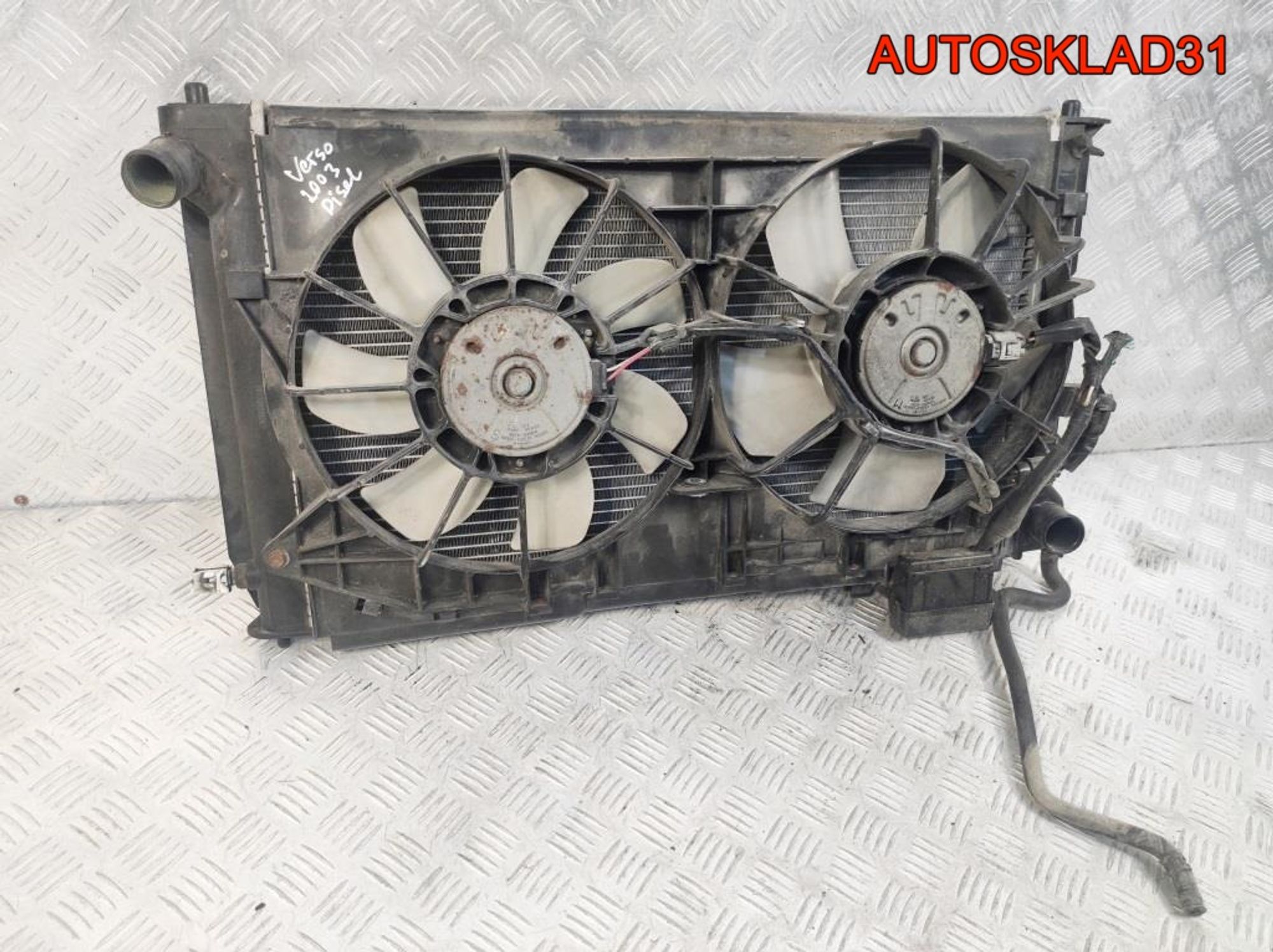 Радиатор основной Toyota Corolla Verso Дизель, 9800 рублей, Дубовое