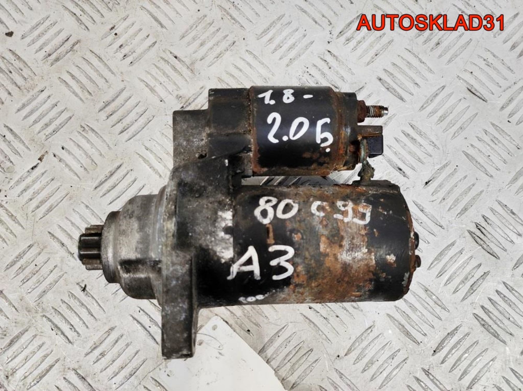 Стартер Audi A3 8L 1,8 Бензин, 4100 рублей, Дубовое