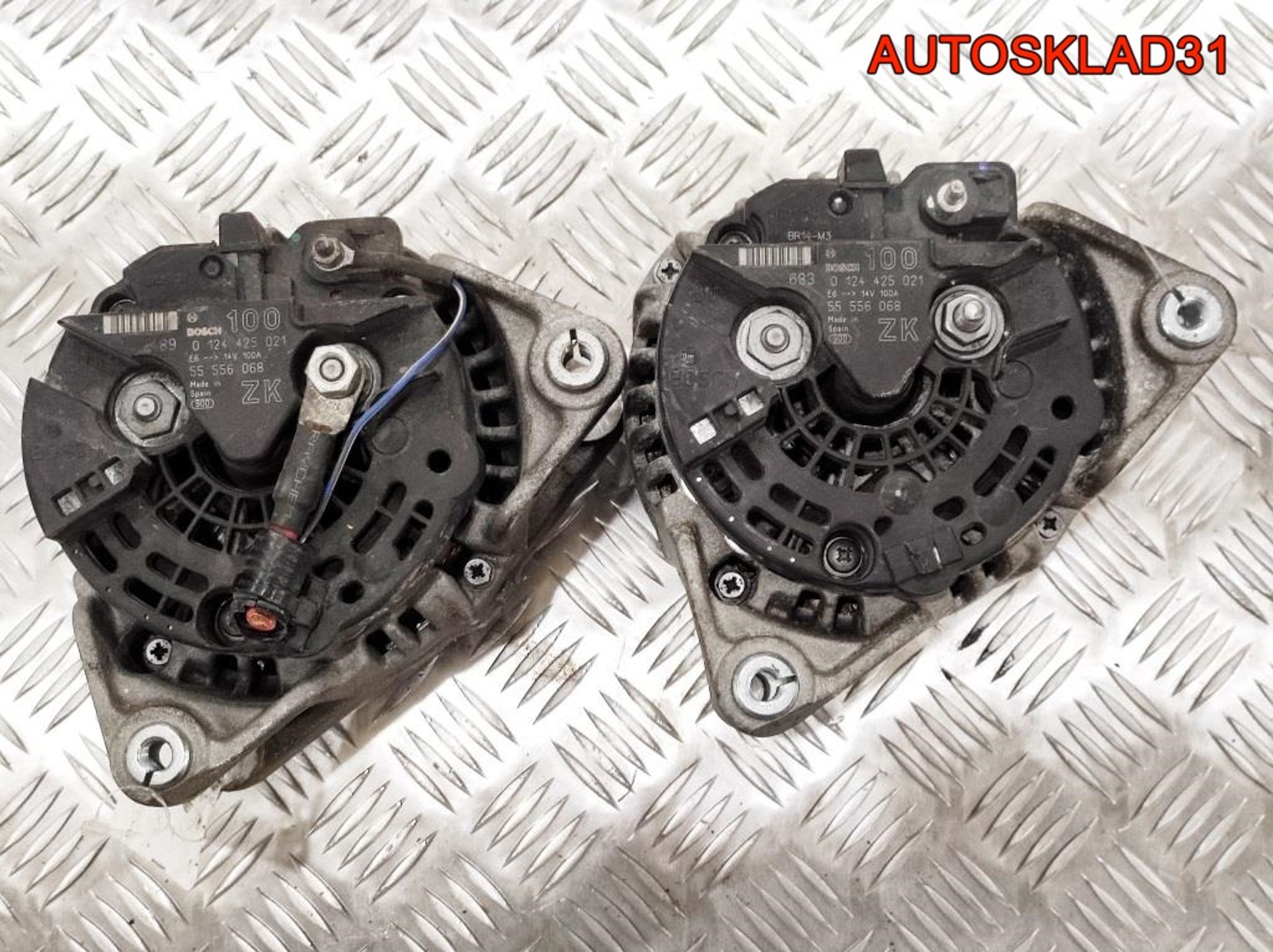 Генератор 100A Opel Corsa C 1,4 Z14XEP 55556068 (Р), 4500 рублей, Дубовое