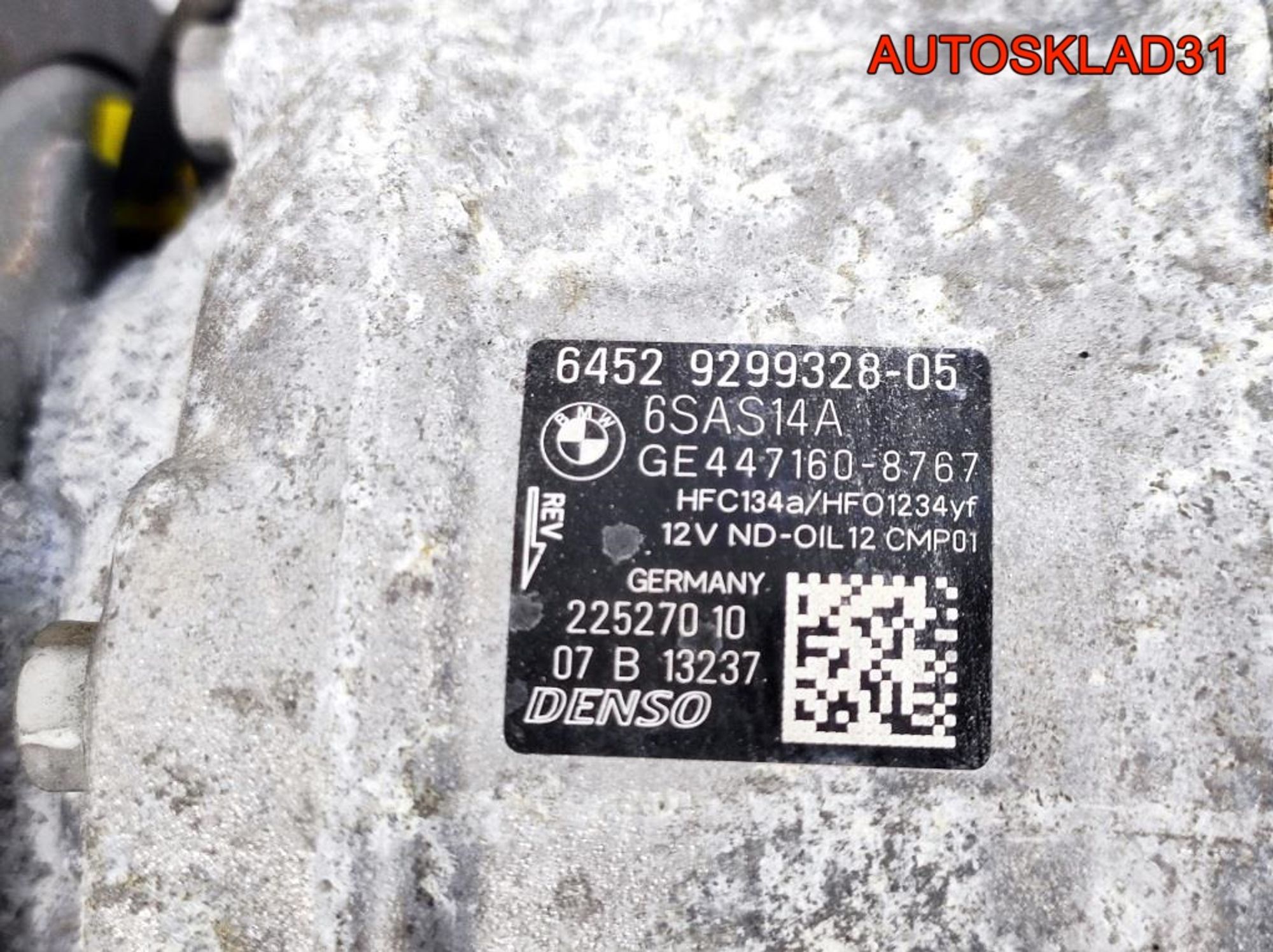 Компрессор кондиционера BMW F30 64529299328, 14600 рублей, Дубовое