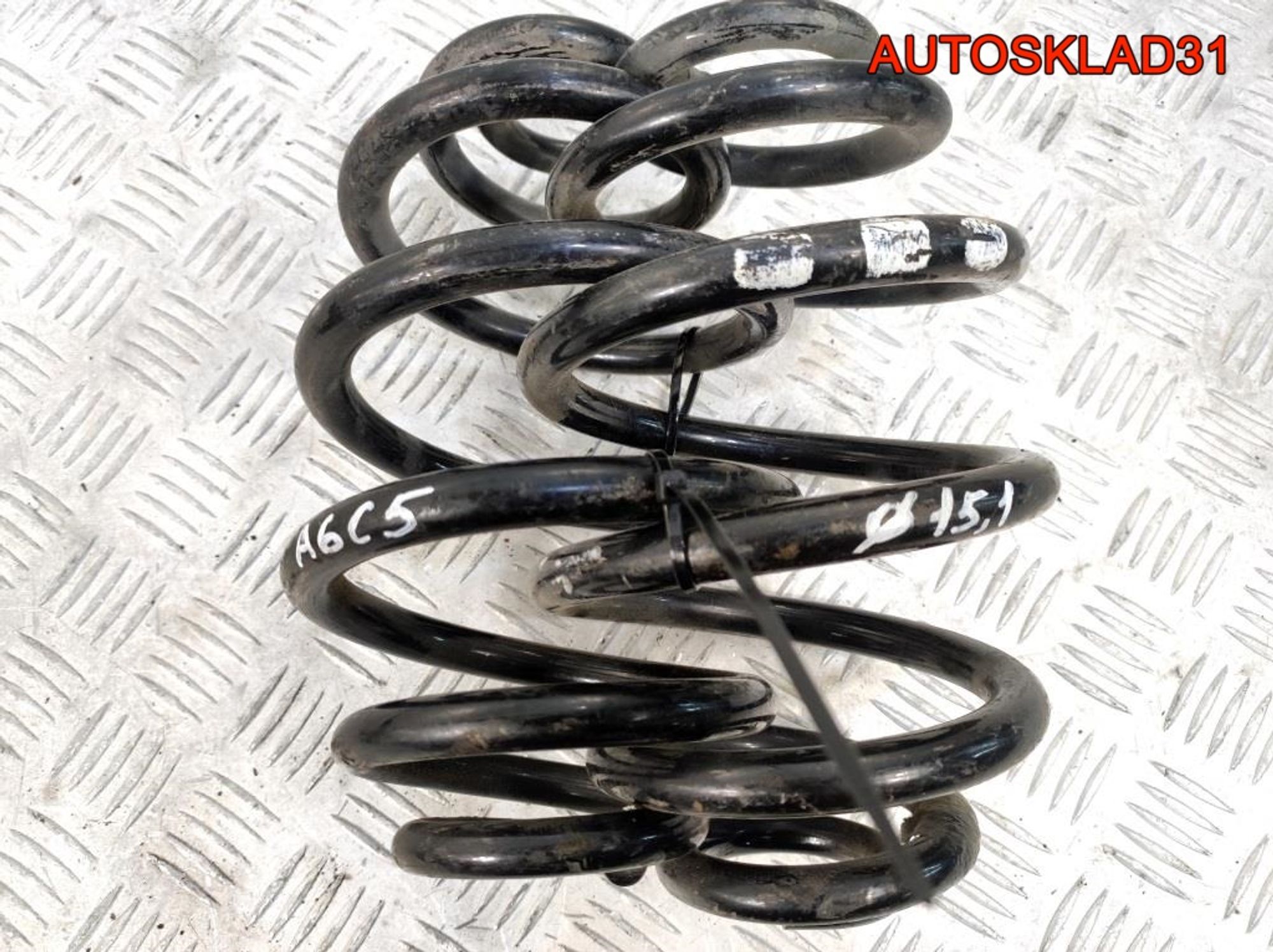 Пружина задняя Audi A6 C5 4B0511115AF Седан, 1800 рублей, Дубовое