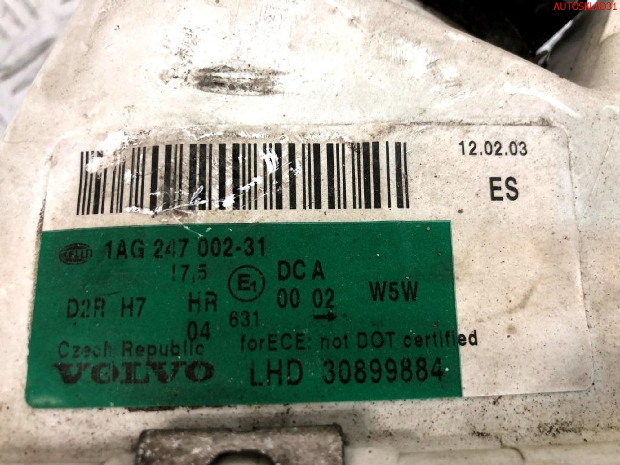 Фара левая Ксенон Volvo V40 30899884, 20000 рублей, Дубовое