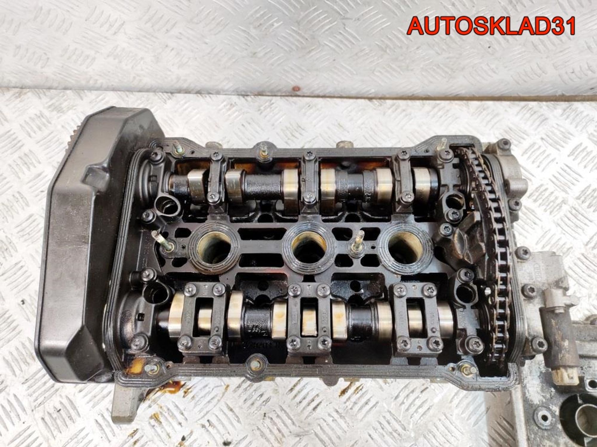 Головка блока правая Audi A6 C5 2,4 ARJ Бензин 078103373AH, 15000 рублей, Дубовое