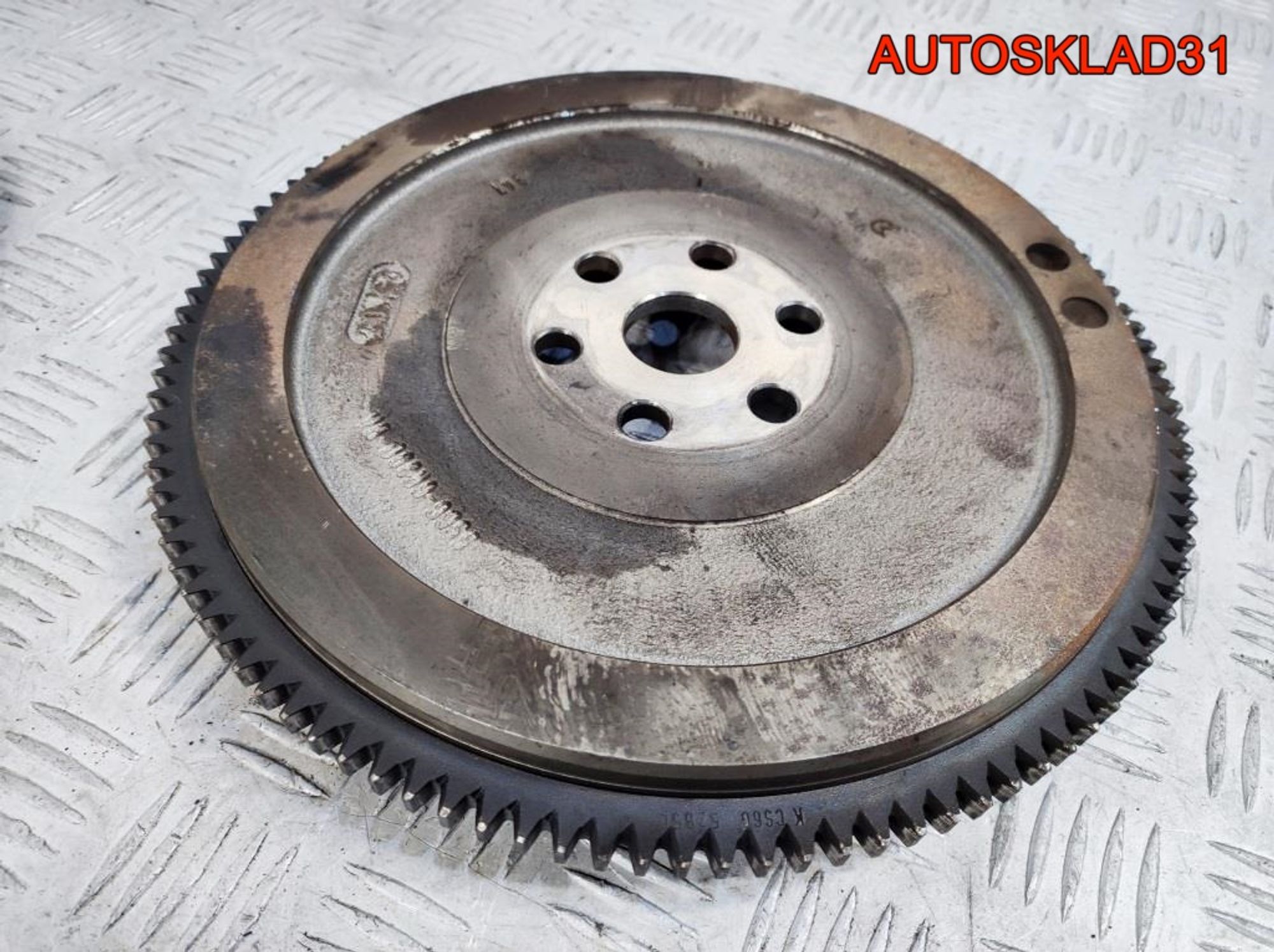 Маховик Ford Focus 2 1,8 QQDB 5S6G6K390BA Бензин, 1400 рублей, Дубовое