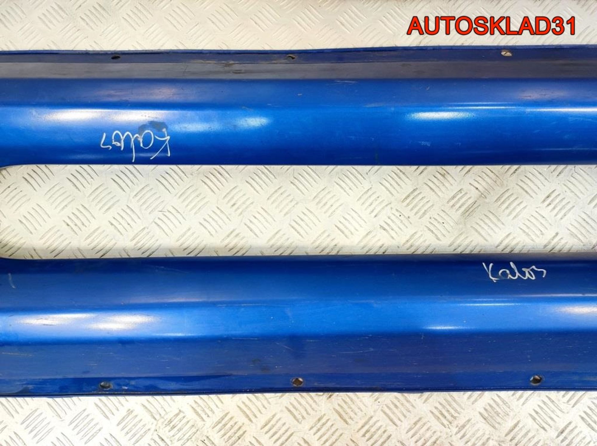 Накладка на порог Комплект Daewoo Kalos 96600363, 3300 рублей, Дубовое