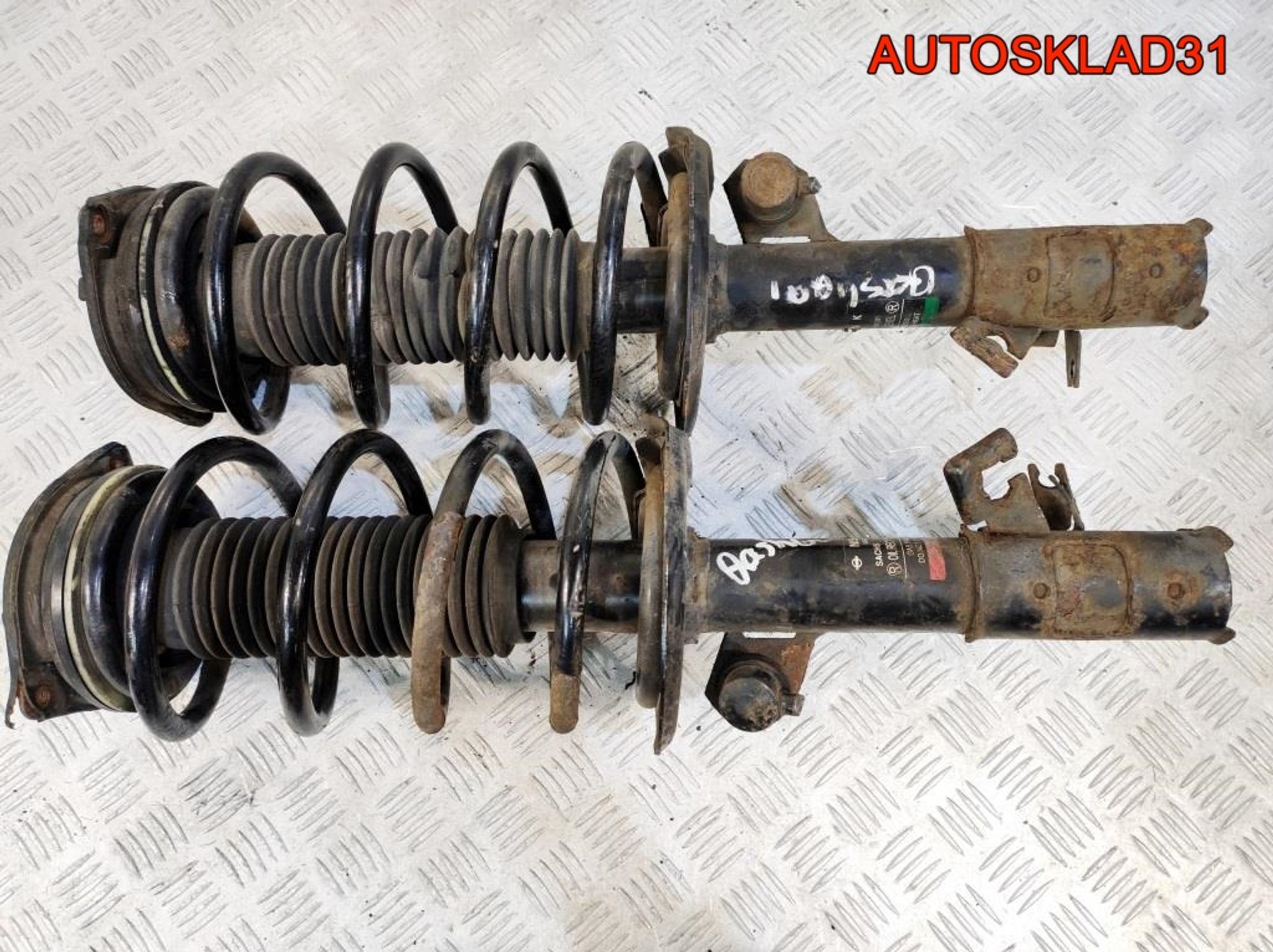 Амортизатор передний комплект Nissan Qashqai J10, 8100 рублей, Дубовое