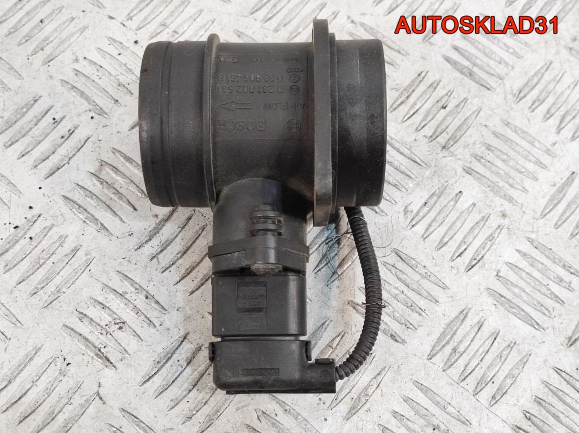 Расходомер воздуха VW Passat B6 1,9 Дизель 038906461B, 2900 рублей, Дубовое