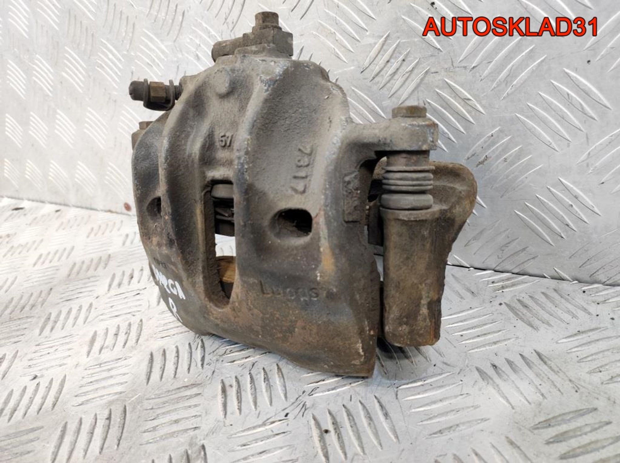 Суппорт тормозной передний правый Opel Omega B, 1700 рублей, Дубовое