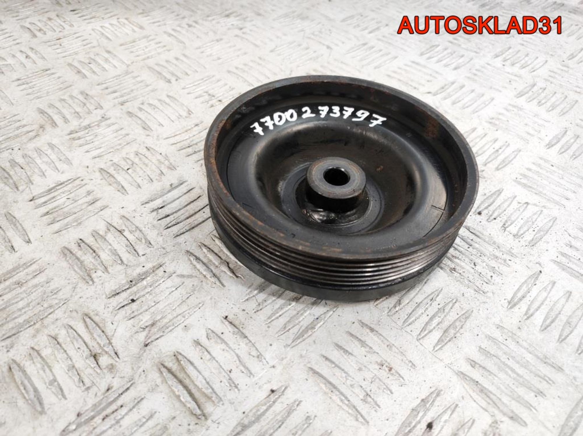 Шкив коленвала Renault Logan 7700273797, 1500 рублей, Дубовое