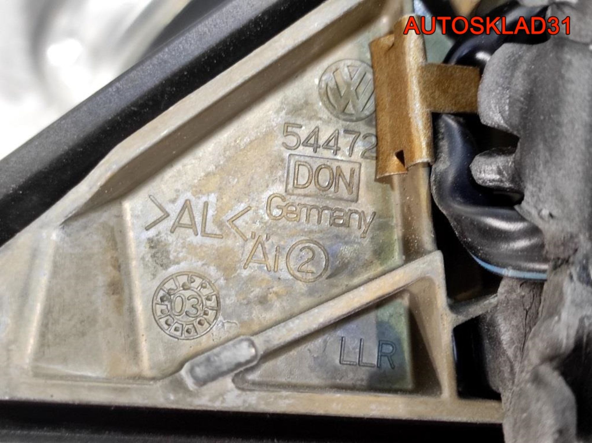 Зеркало правое 6 контактов VW Passat B5+ 3B0857934B, 3600 рублей, Дубовое