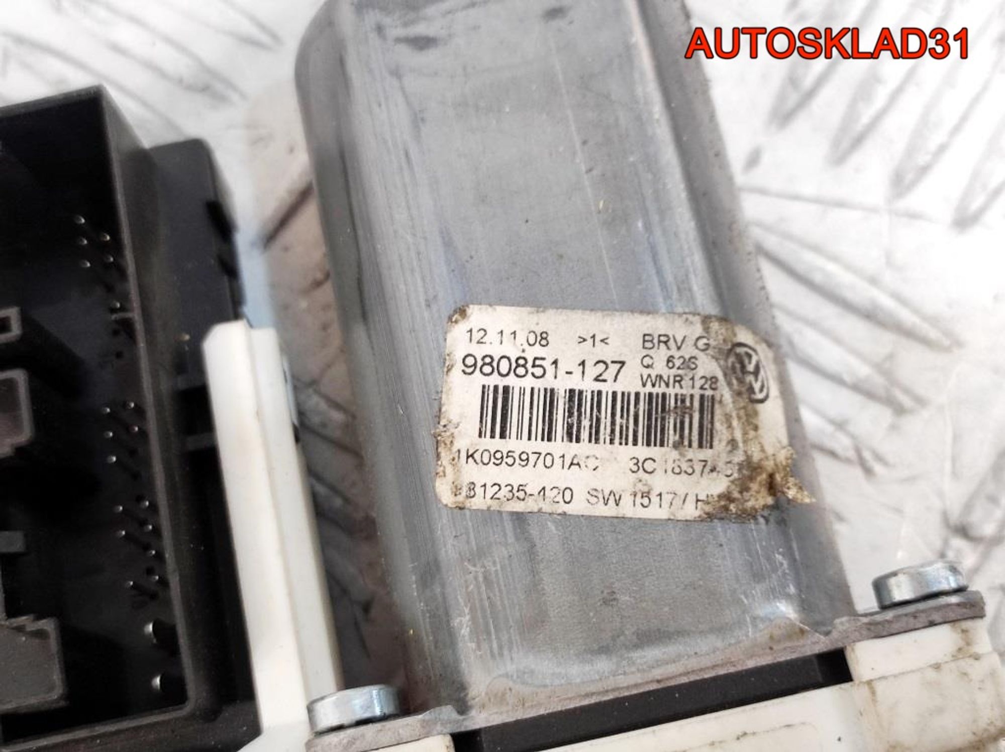 Моторчик стеклоподъемника п/л VW Passat B6 1K0959701AC, 1500 рублей, Дубовое