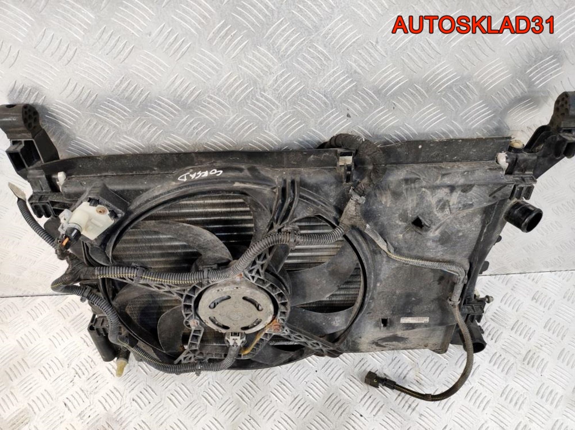 Кассета радиаторов в сборе Opel Corsa D 13399871, 8100 рублей, Дубовое