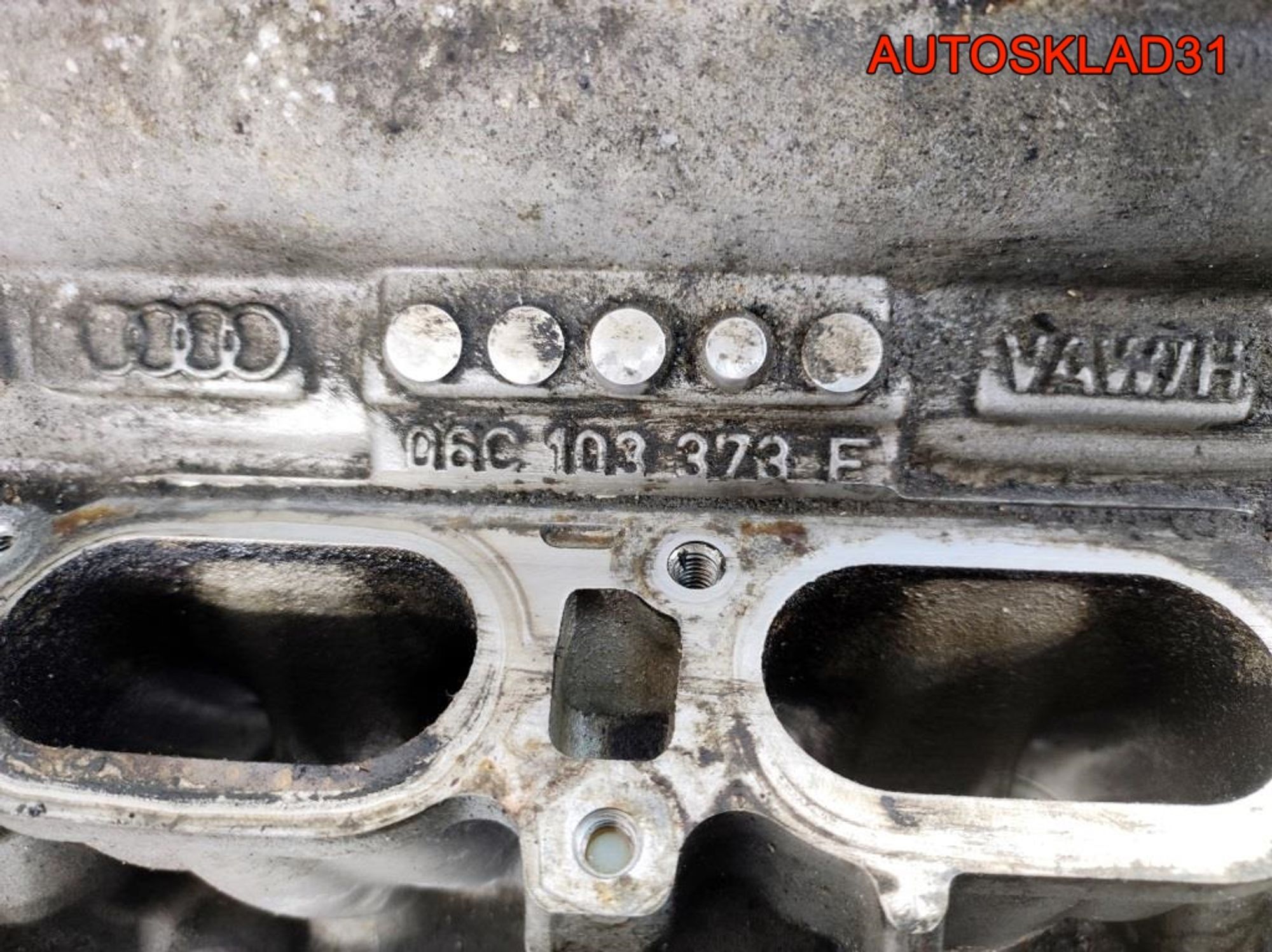Головки блока левая Audi A4 B6 3,0 ASN 06C103373F, 7000 рублей, Дубовое