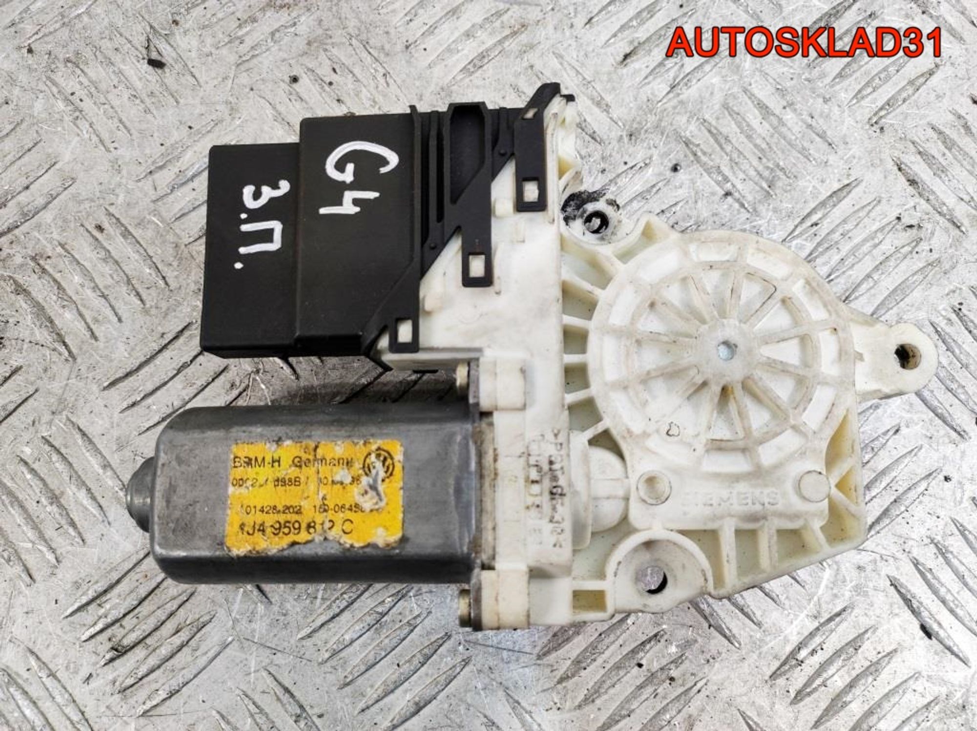 Моторчик стеклоподъемника задний правый VW Golf 4 1J4959812C, 800 рублей, Дубовое