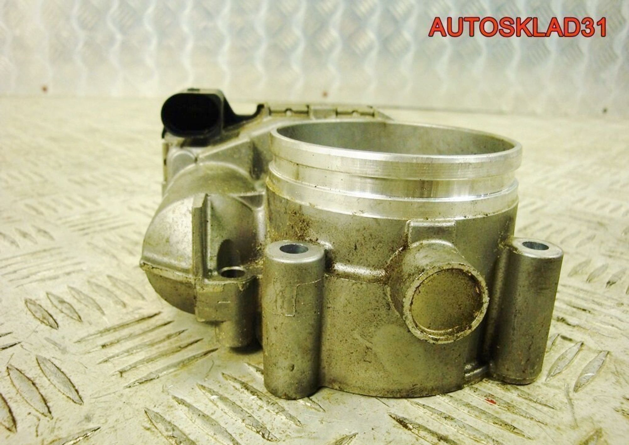 Заслонка дроссельная Audi A6 C6 2,4 BDW Бензин 078133062С, 4500 рублей, Дубовое