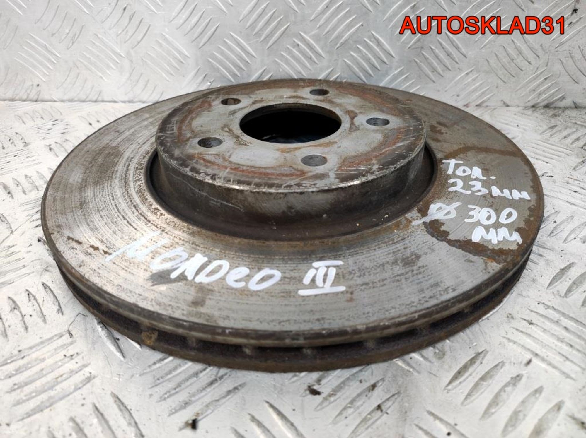 Диск тормозной передний Комплект Ford Mondeo 3, 3300 рублей, Дубовое