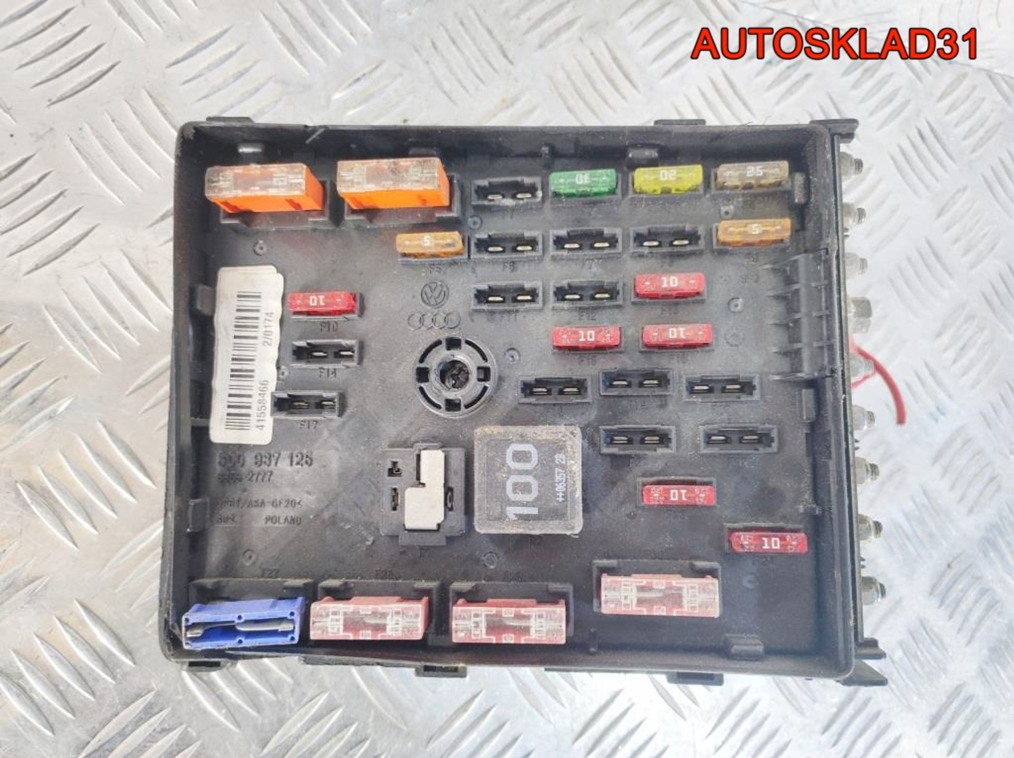 Блок предохранителей VW Passat B6 3C0937125, 1300 рублей, Дубовое