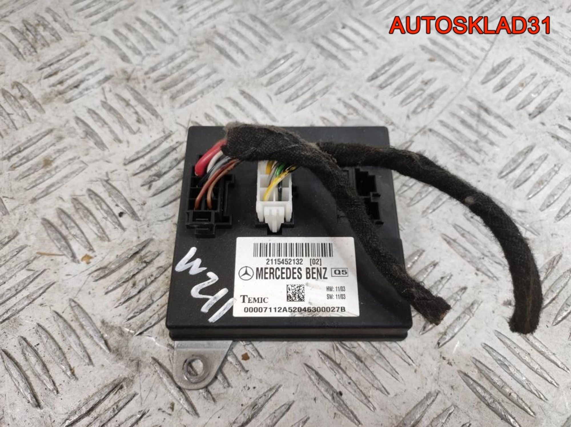 Блок комфорта Mercedes Benz W211 A2115452132, 2000 рублей, Дубовое