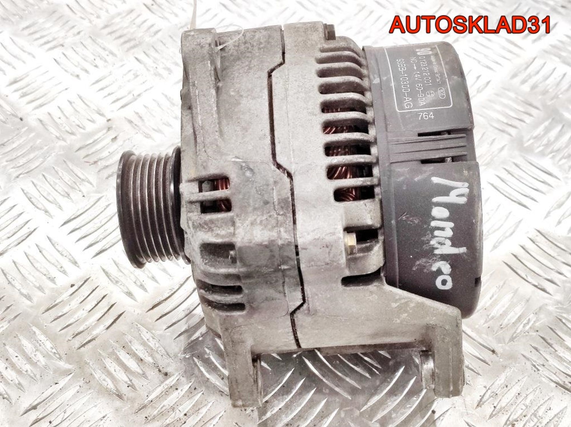 Генератор 60-90A Ford Mondeo 2 1,6 Бензин 93BB10300AG (Р), 6000 рублей, Дубовое