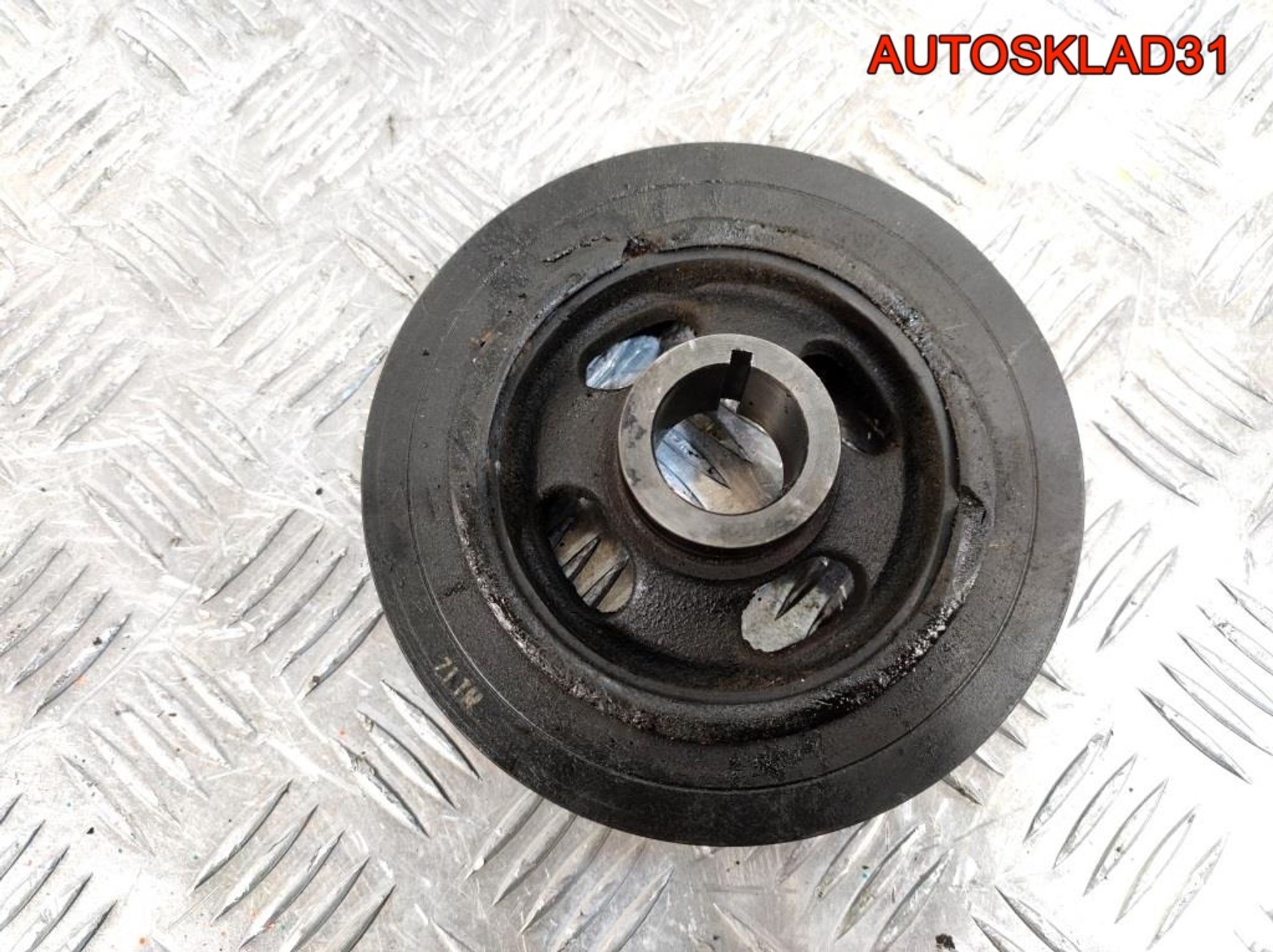 Шкив коленвала Hyundai Sonata 5 2,4 G4KC Бензин, 1400 рублей, Дубовое