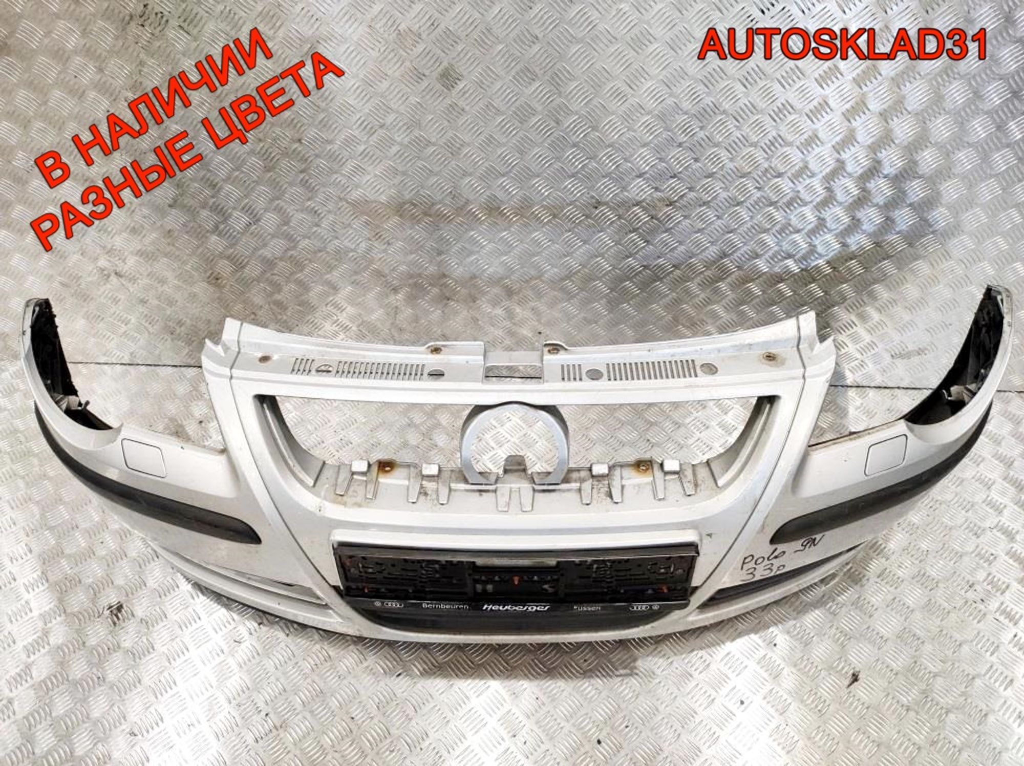 Бампер передний VW Polo 4 Рест 6Q0807221C (Р), 12000 рублей, Дубовое