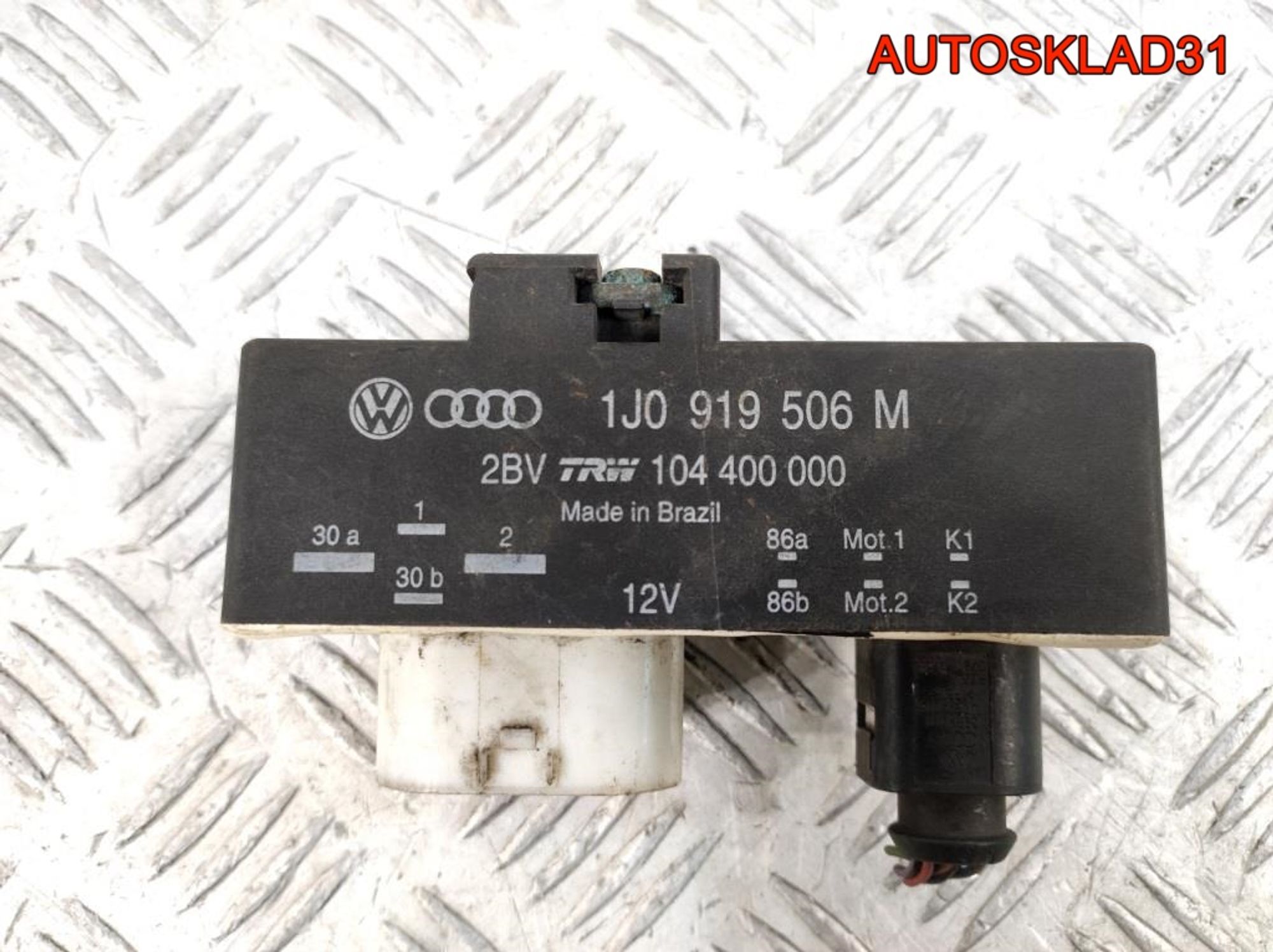 Блок управления вентилятором VW Golf 4 1J0919506M, 2500 рублей, Дубовое