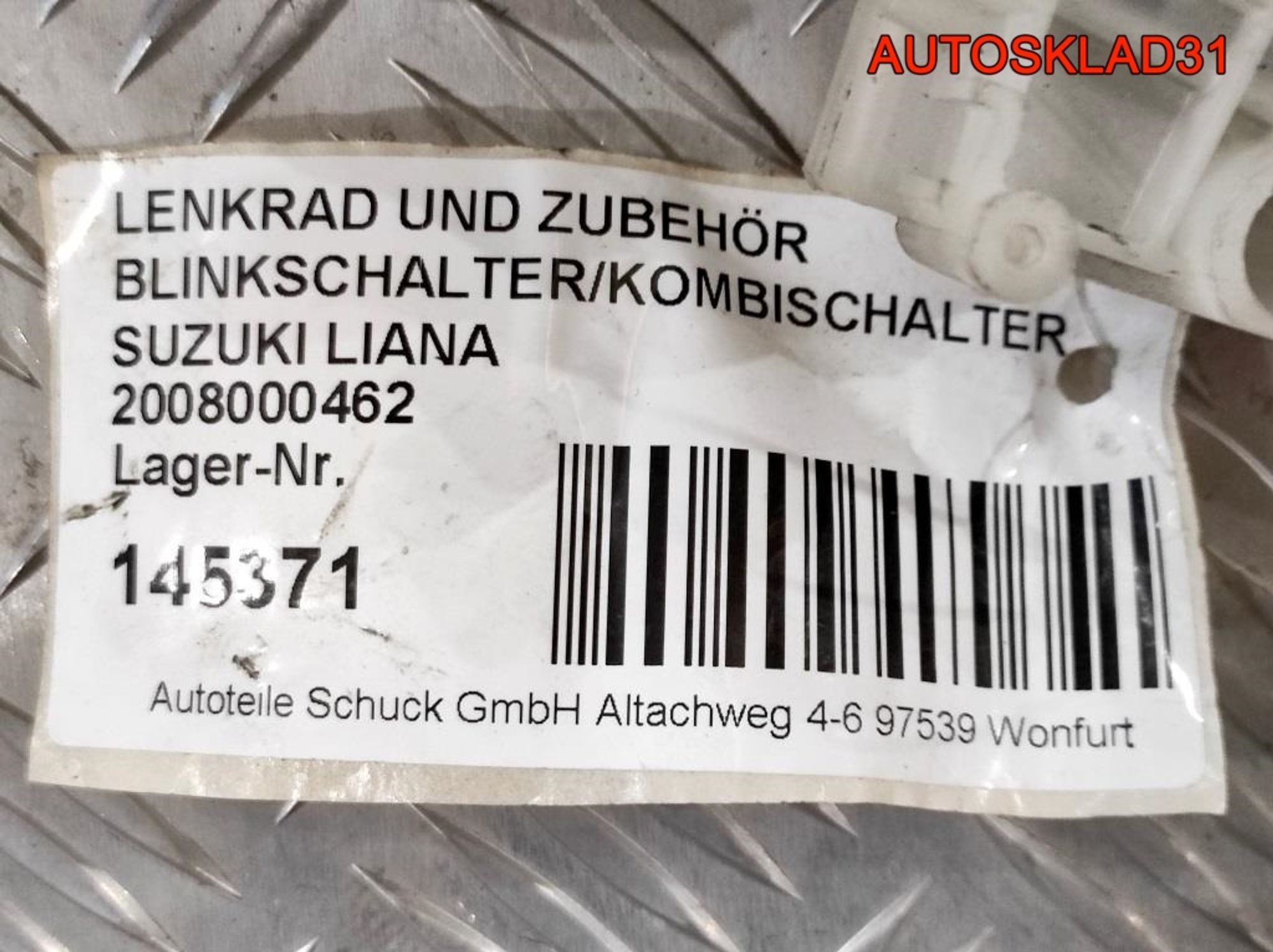 Переключатель подрулевой Suzuki Liana 3740054G50, 1500 рублей, Дубовое