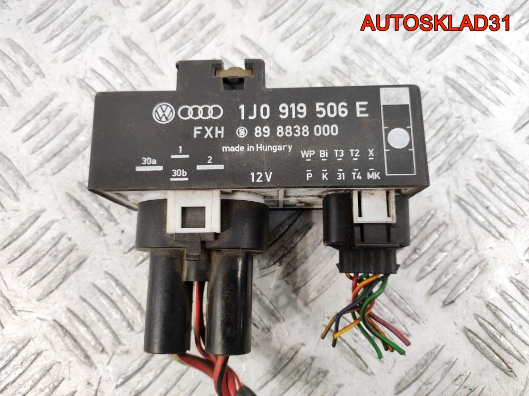 Блок управления вентилятором Audi A3 8L 1J0919506E, 2500 рублей, Дубовое