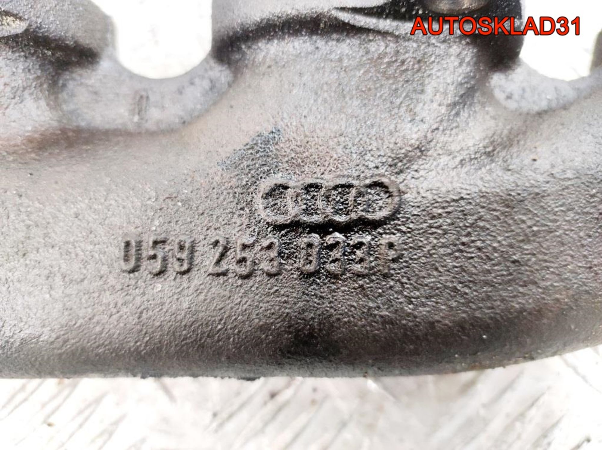 Коллектор выпускной Audi A4 B7 3.0 ASB Дизель 059253033P, 600 рублей, Дубовое