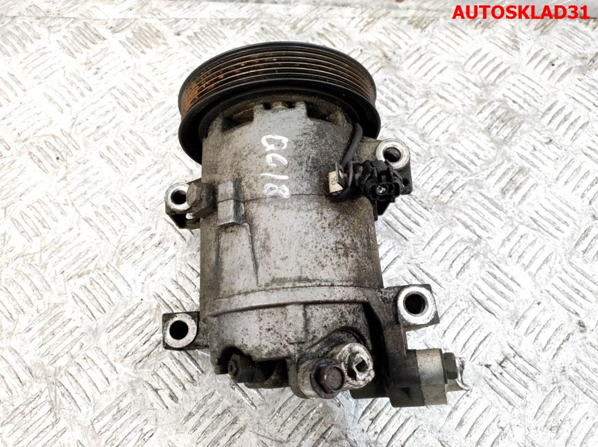 Компрессор кондиционера Nissan Almera N16 1,8 QG18 926009F500, 5000 рублей, Дубовое