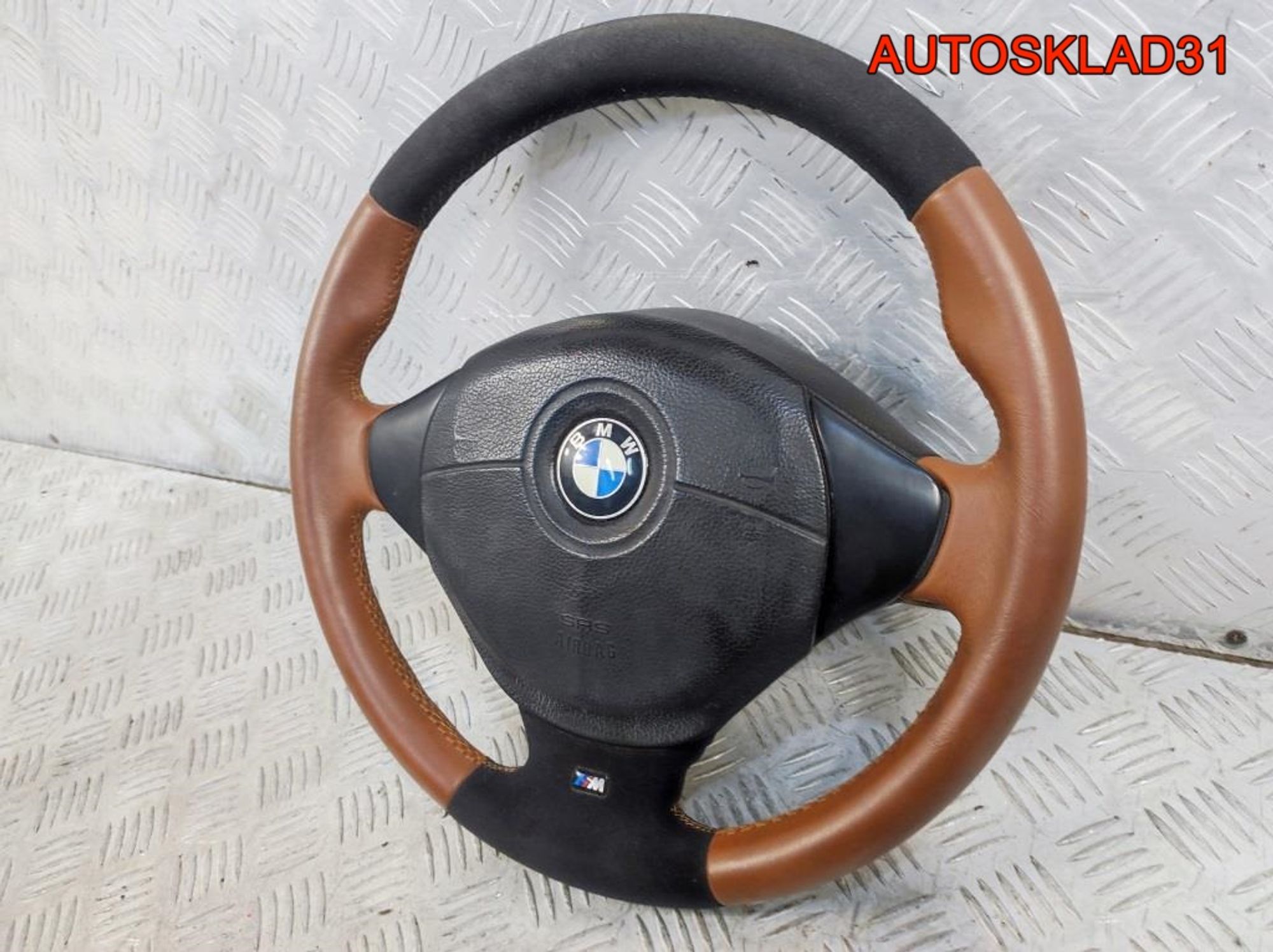 Рулевое колесо с AIR BAG Кожа BMW E36 323422282309, 12200 рублей, Дубовое