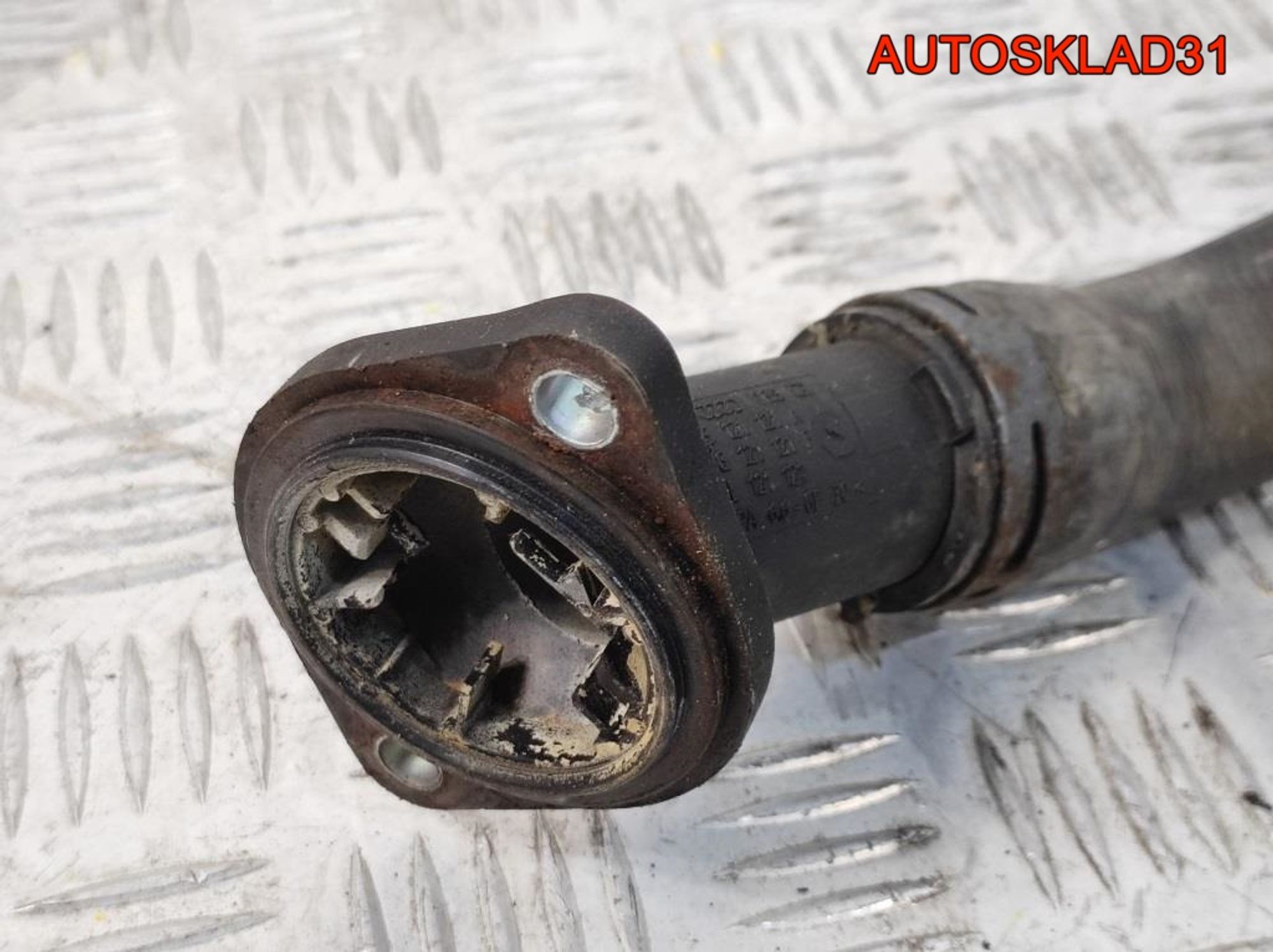 Патрубок радиатора Skoda Fabia 2 1,4 Дизель 6Q0122051BH, 1000 рублей, Дубовое