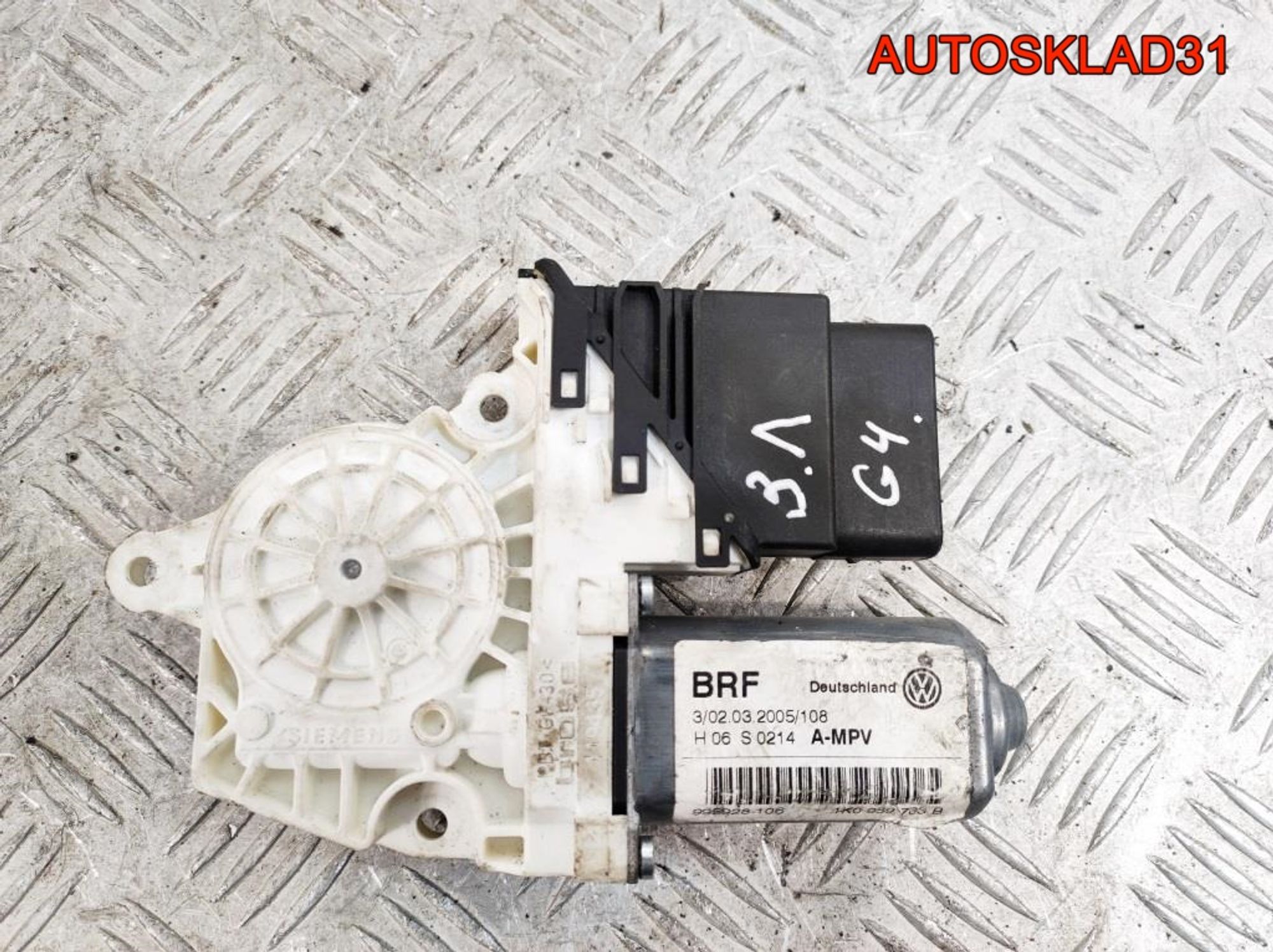 Моторчик стеклоподъемника задний левый VW Golf 5 1K0959703B, 800 рублей, Дубовое