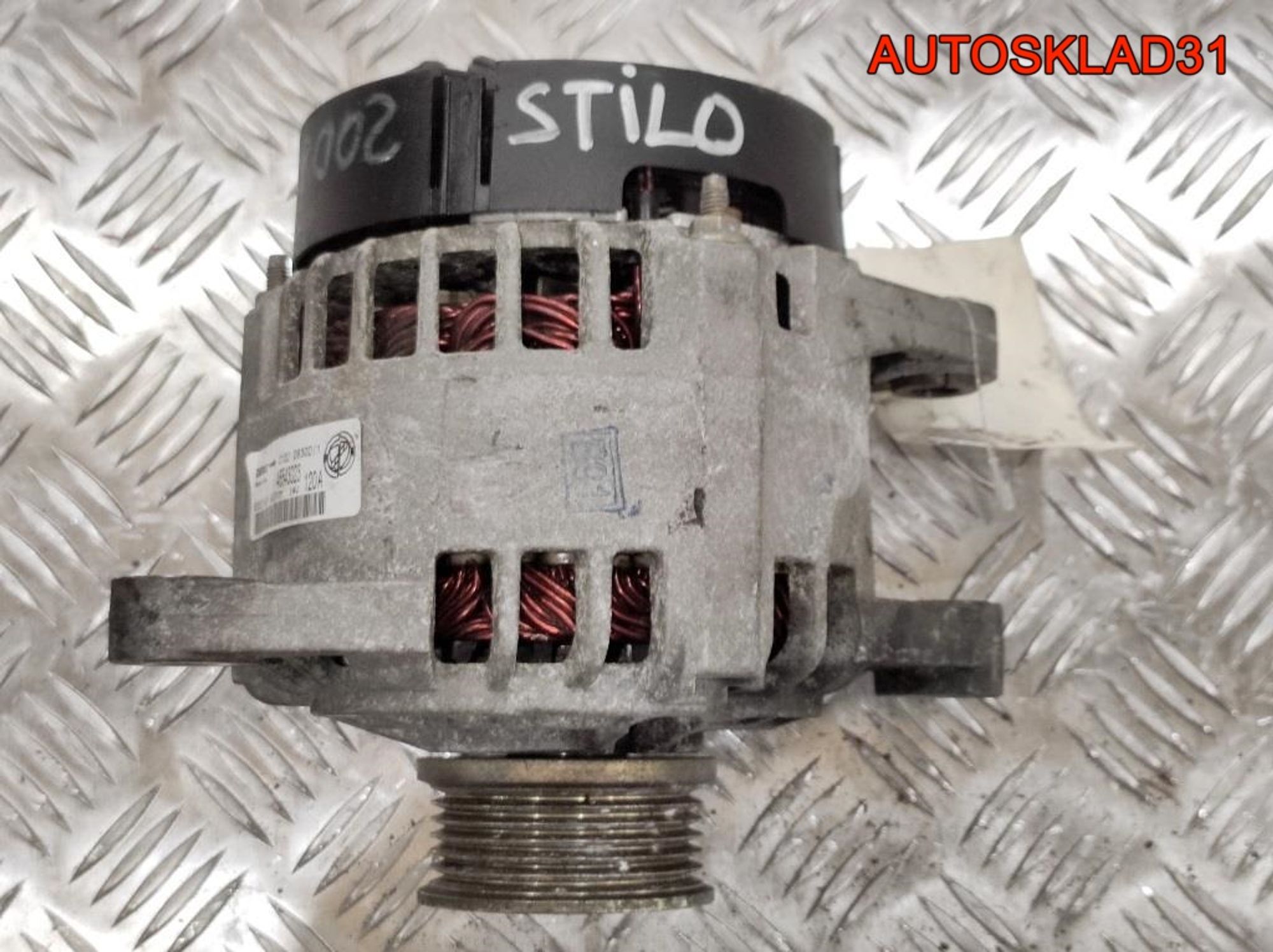 Генератор 120A Fiat Stilo 1,8 Бензин 63321491 (Р), 10000 рублей, Дубовое