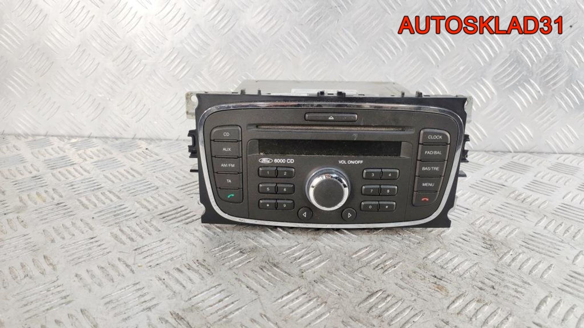 Магнитола 6000CD Ford Focus 2 7M5T18C815BC, 1500 рублей, Дубовое