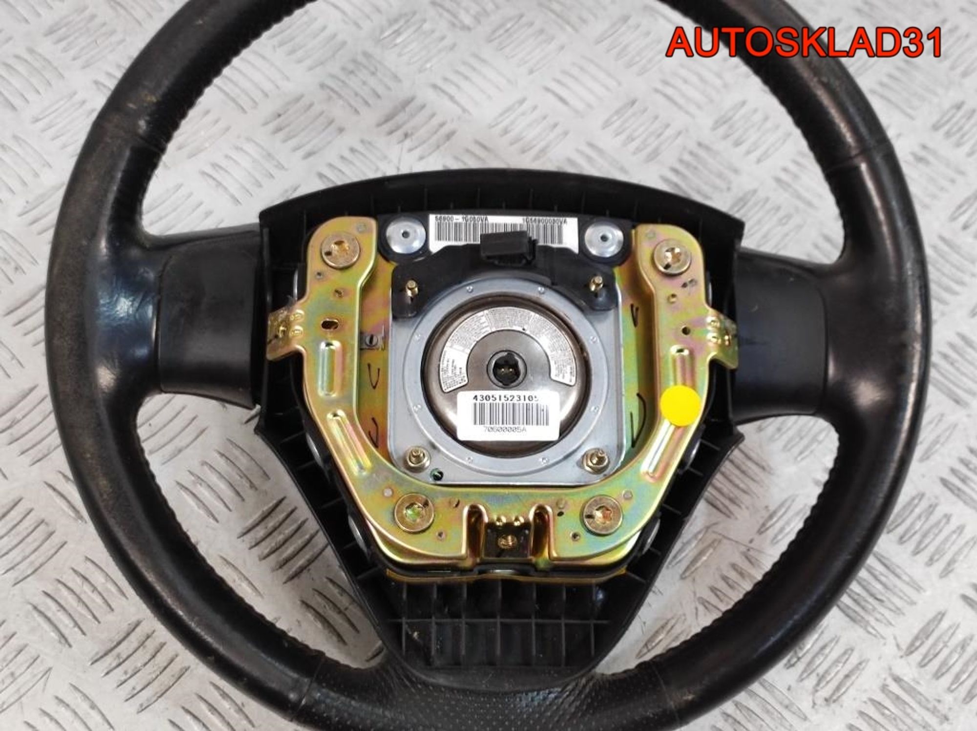 Рулевое колесо с AIR BAG Kia 2 561131G300, 2000 рублей, Дубовое