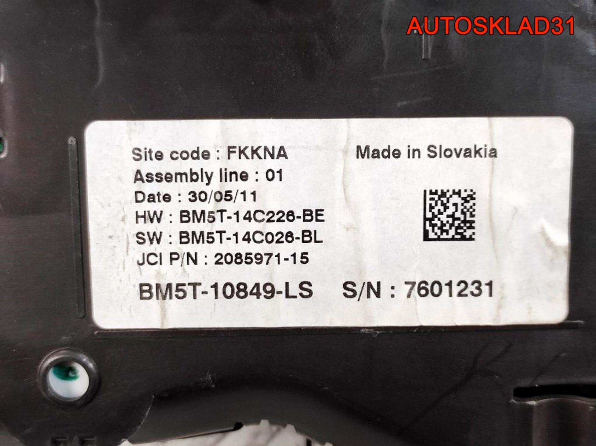 Панель приборов Ford Focus 3 BM5T10849LS Дизель, 25000 рублей, Дубовое