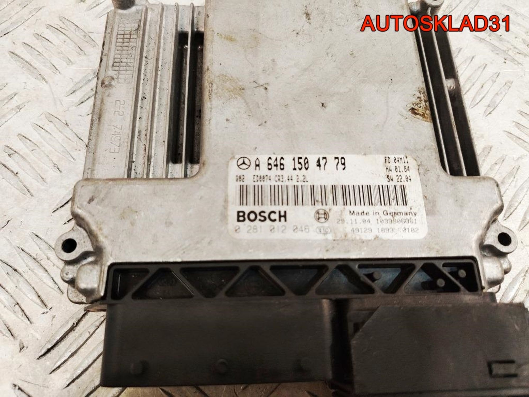 Блок ЭБУ Mercedes Benz W203 2,2 OM646 A6461504779, 5000 рублей, Дубовое