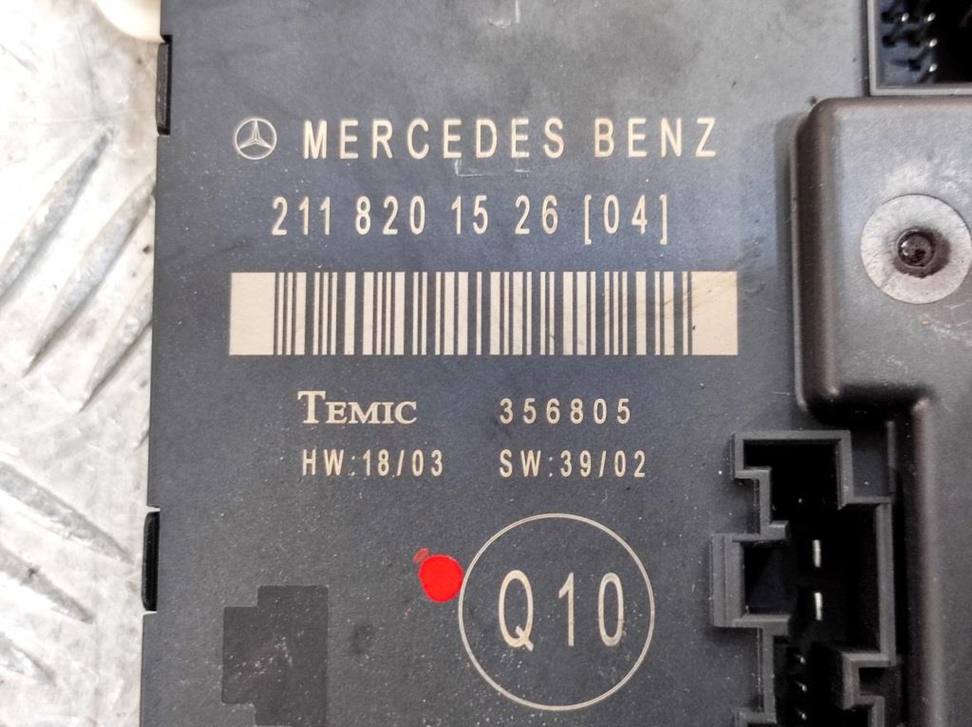 Блок комфорта задней левой двери Mercedes W211 A2118201526, 1400 рублей, Дубовое