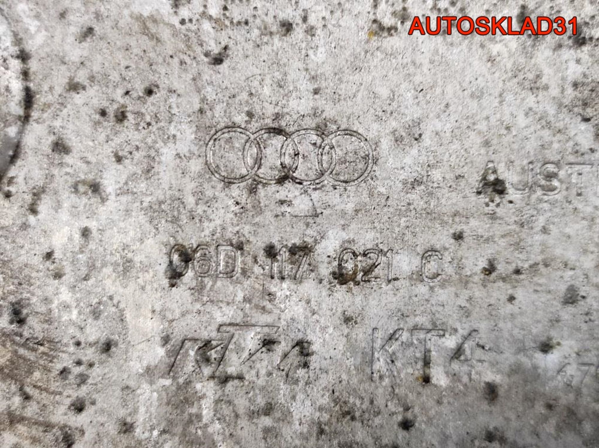 Корпус масляного фильтра VW Passat B6 2,0 BLR Бензин 06D115397G, 3500 рублей, Дубовое