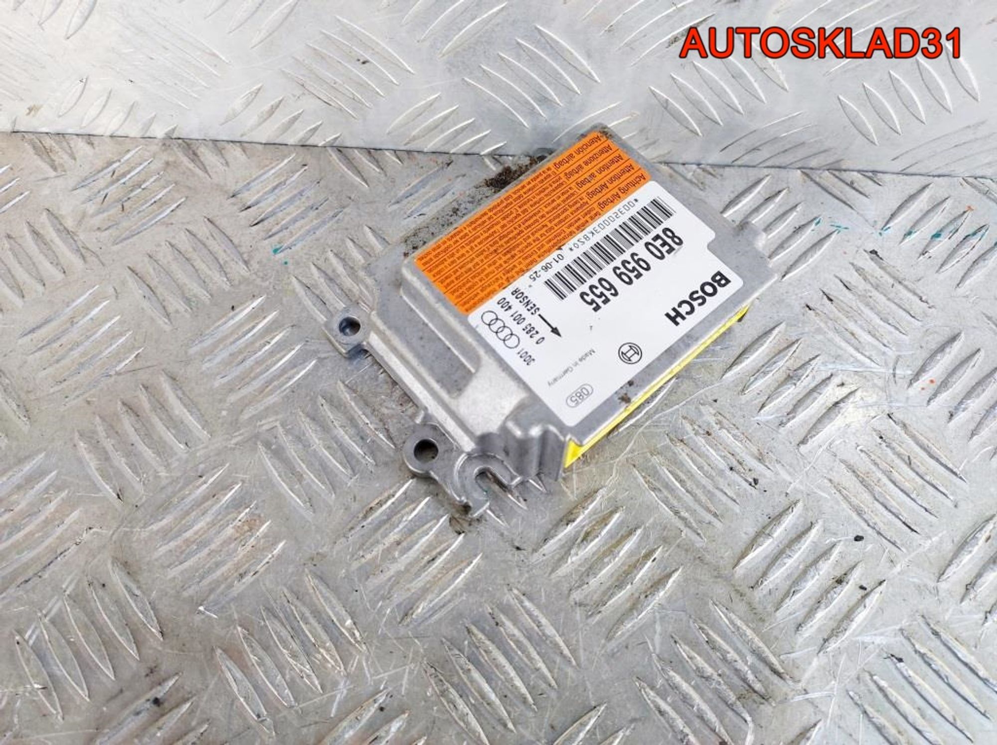 Блок управления AIR BAG Audi A4 B6 8E0959655, 1300 рублей, Дубовое